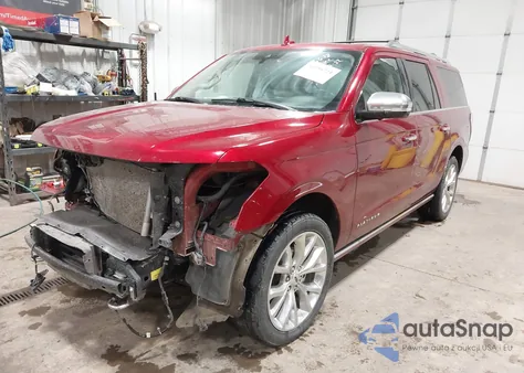 2019 Ford Expedition Max Platinum из США, поврежденный, VIN 1FMJK1MT5KEA90613